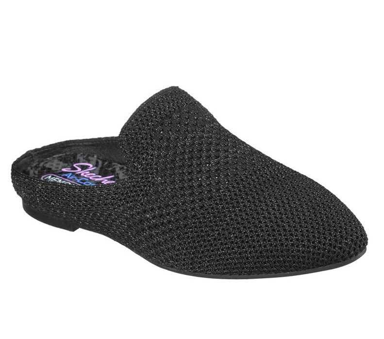 Skechers Cleo - Dorbourne - Womens Slip On Shoes Black [AU-DB4890]